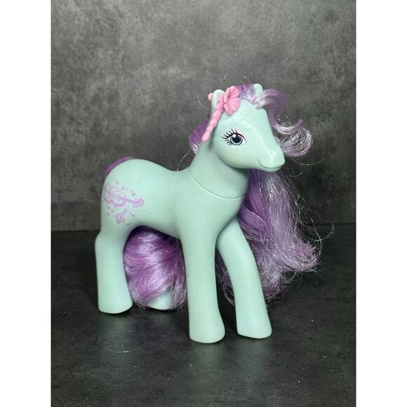 80’s Hasbro My Little Pony Daisy Dancer W/ Hair Clip - Violin And Music - Picture 1 of 8